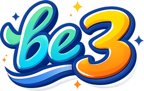 be 3 সাইটের সবুজ লোগো